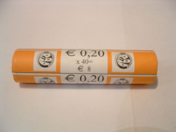 (afbeelding voor) Muntrol 20 Eurocent 2004 UNC